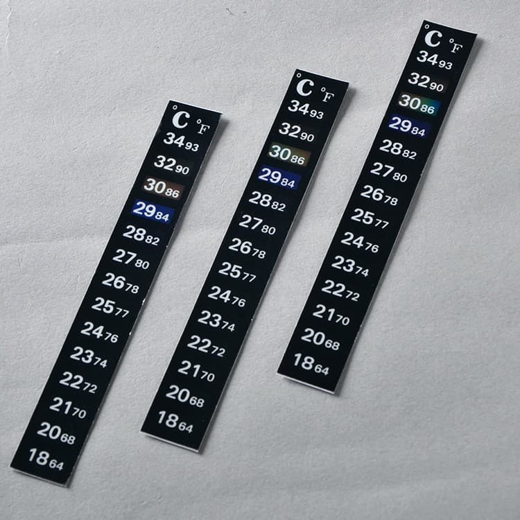 Aquarium thermometer water temperature sticker fish tank LCD temperature measurement film sour bread fermentation bottle temperature measurement sticker