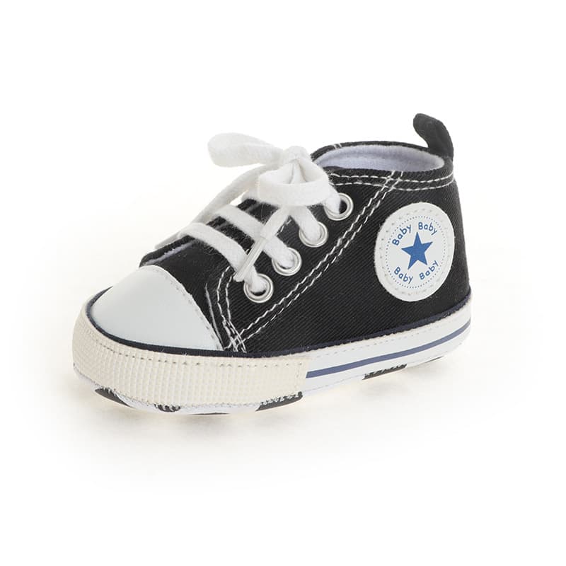2024 Cross-Border Hot Selling Four-Season Classic Canvas Baby Shoes for Boys and Girls, Soft Sole Walking Shoes, Toddler Shoes, Factory Direct