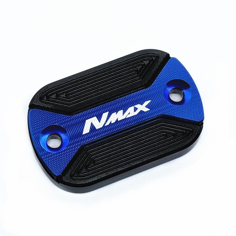 Compatible with Yamaha NMAX155/125 Modified Aluminum Alloy Brake Master Cylinder Cover Oil Reservoir Decorative Cover Accessory