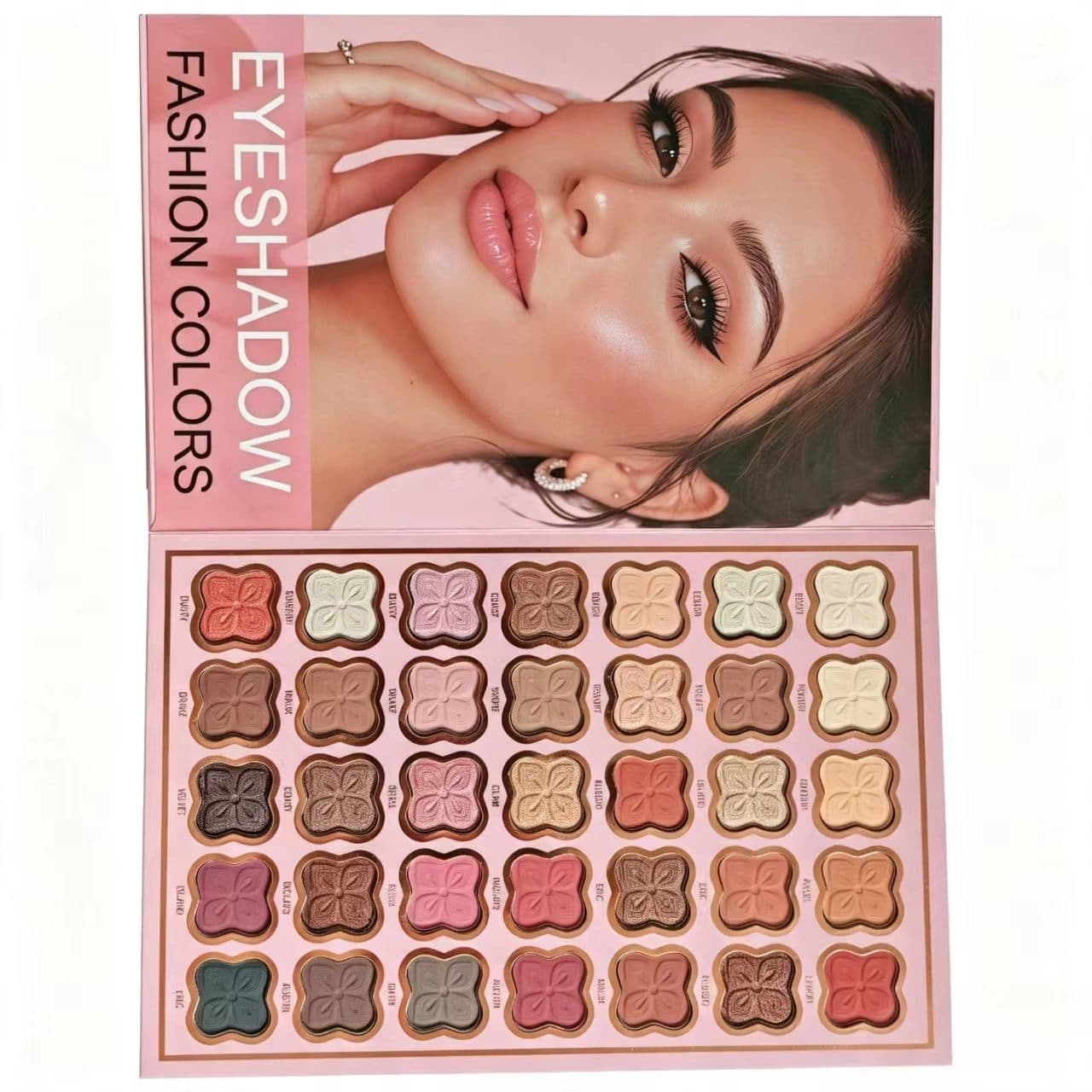 99-color eyeshadow palette, pearlescent matte glitter makeup palette, COS stage makeup, 114-color eyeshadow palette, supplied by manufacturer