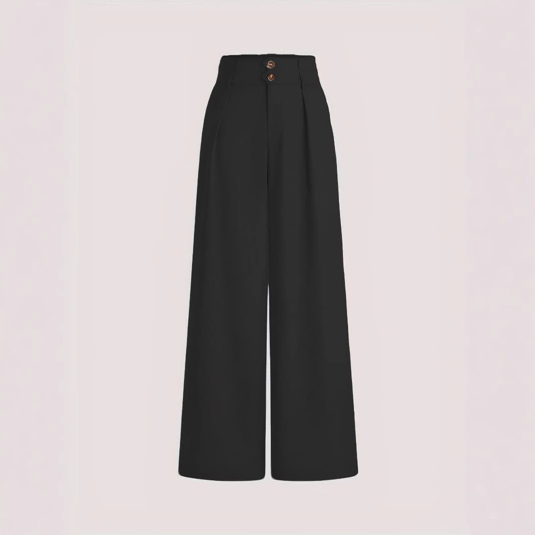Casual Slimming Narrow-Fit Women's Pants, Drapey High-Waist Straight-Leg Summer Fashion Commuter Women's Professional Formal Suit Pants