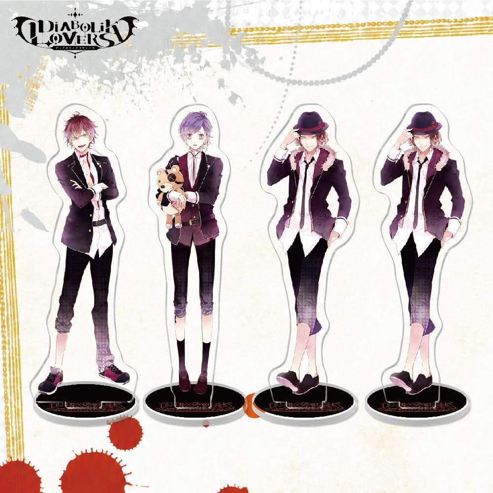 Animation and game peripherals Devil Lover Nijuan Brothers Acrylic stand decorative ornaments two-dimensional millet