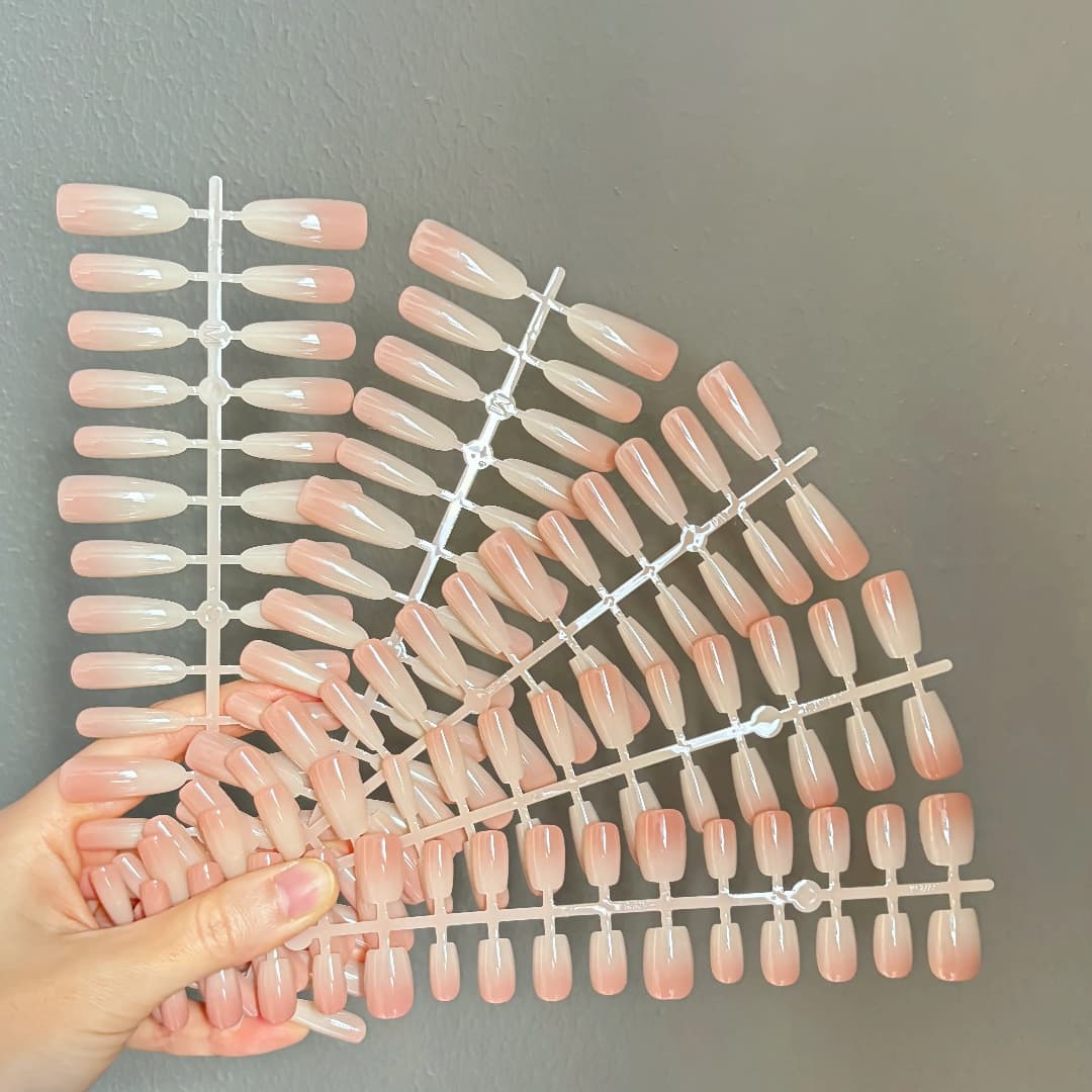 [Xuancai] Wearable Nails Zhen Huan Nails Ganlu Temple Wearable Nails Handmade Gel Polish Sprayed Multi-Shape Nail Tips