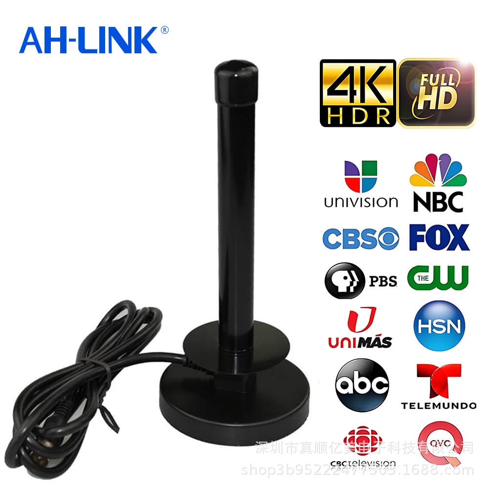 Cross-border European DTMB/CMMB HD Digital Indoor Ground Wave DVB-T2 Receiver TV Antenna