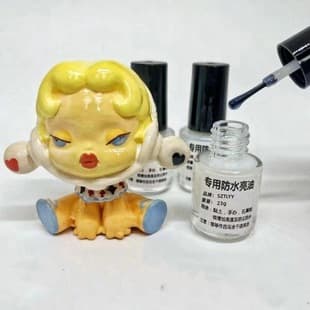 Water-based Varnish for Polymer Clay, Acrylic, Resin, Stone Plastic Clay Sealing, Dust-Proof, Brightening, Hand-Painted Figure Top Coat