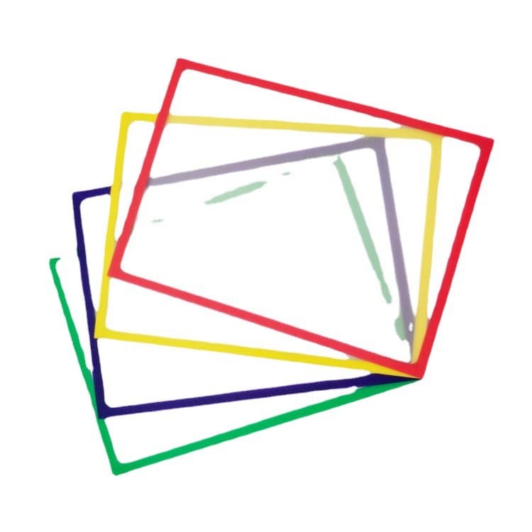 PVC Magnetic A4/A3 File Holders, No-drill Display Individual Certificates, Office Soft Magnetic File Holders, Independent OPP Packaging