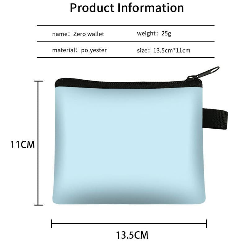 Factory Direct Children's Coin Purse Insulated Bag, Stylish Polyester, Large Capacity Digital Printed Pencil Case School Bag