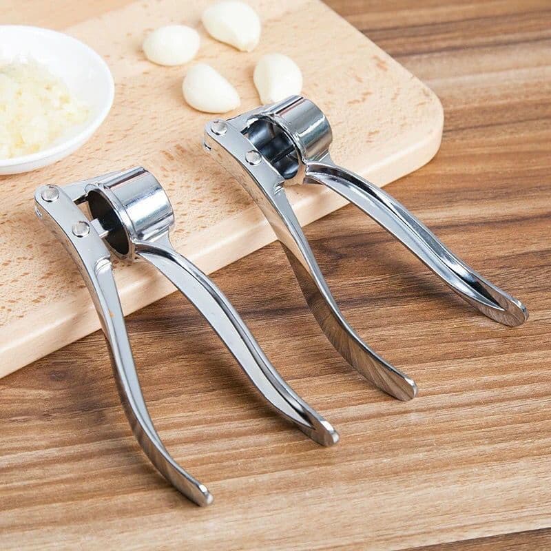 Cross-border Sticky Garlic Press Home Garlic Peeler Tool Manual Garlic Mincer Stainless Steel Garlic Press
