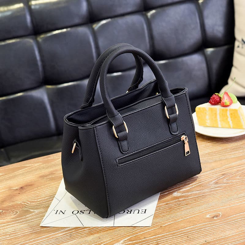 Women's Bag 2025 New Trendy Korean Style Handbag Simple Shoulder Crossbody Bag Fashion Large Bag Black Khaki