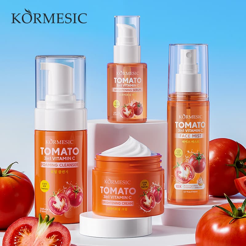 KORMESIC Tomato + Vitamin C Facial Skincare Series Vegetable Facial Care Cross-Border Wholesale