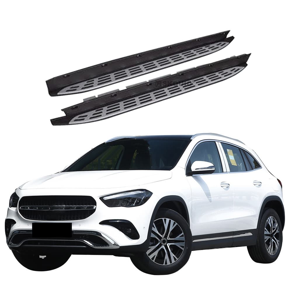 For Mercedes-Benz GLA 2015-2025 Pedal Board Vehicle-Specific Car Modified Welcome Side Pedal Accessories