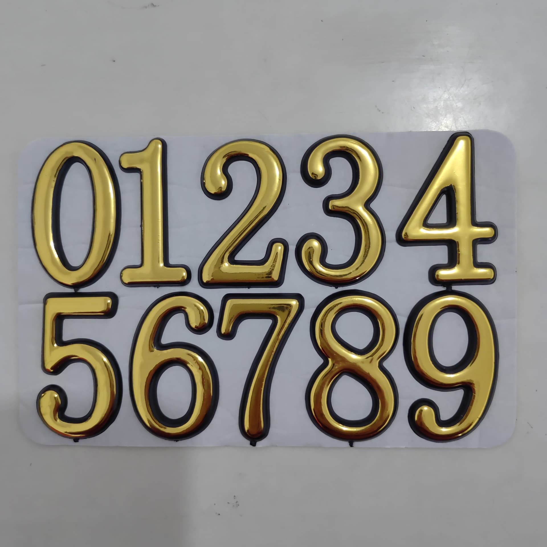 Plastic Number Door Plates