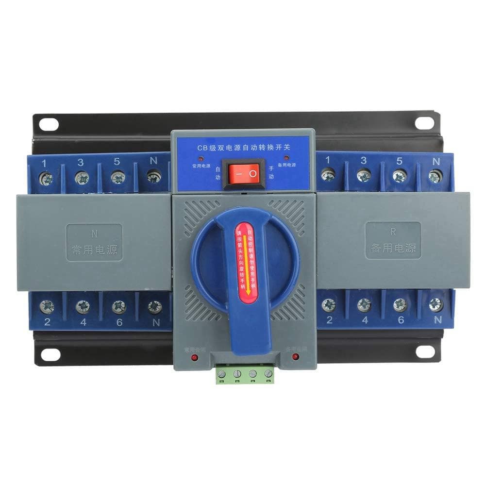 Automatic transfer switch 63A, 4P dual power autom