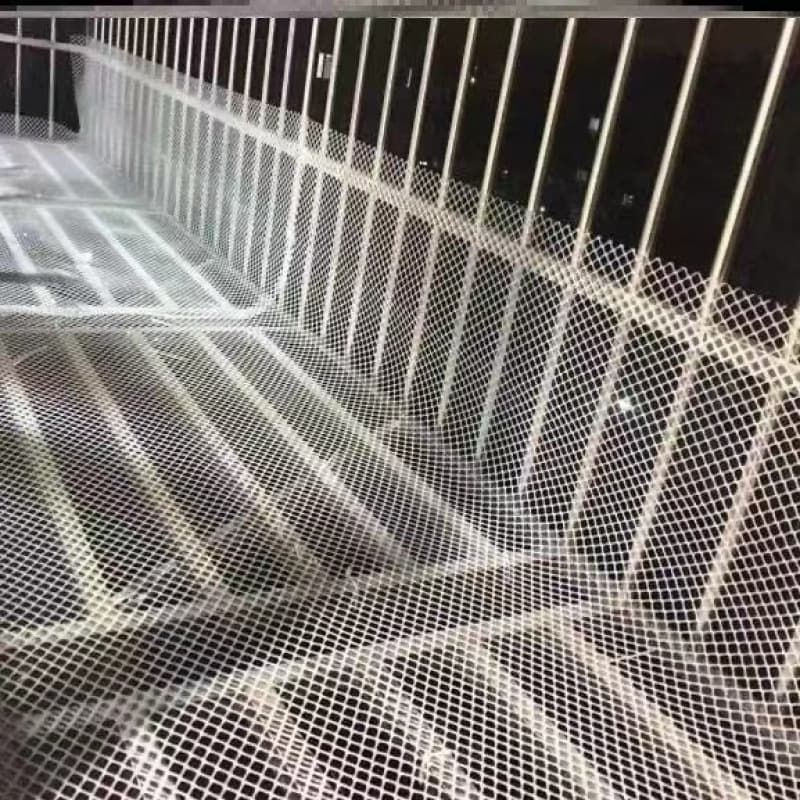 Thickened Balcony Safety Net Anti-Fall Net Leak Prevention Plastic Flat Net Pet Dropping Pad Mesh Net for Breeding Use
