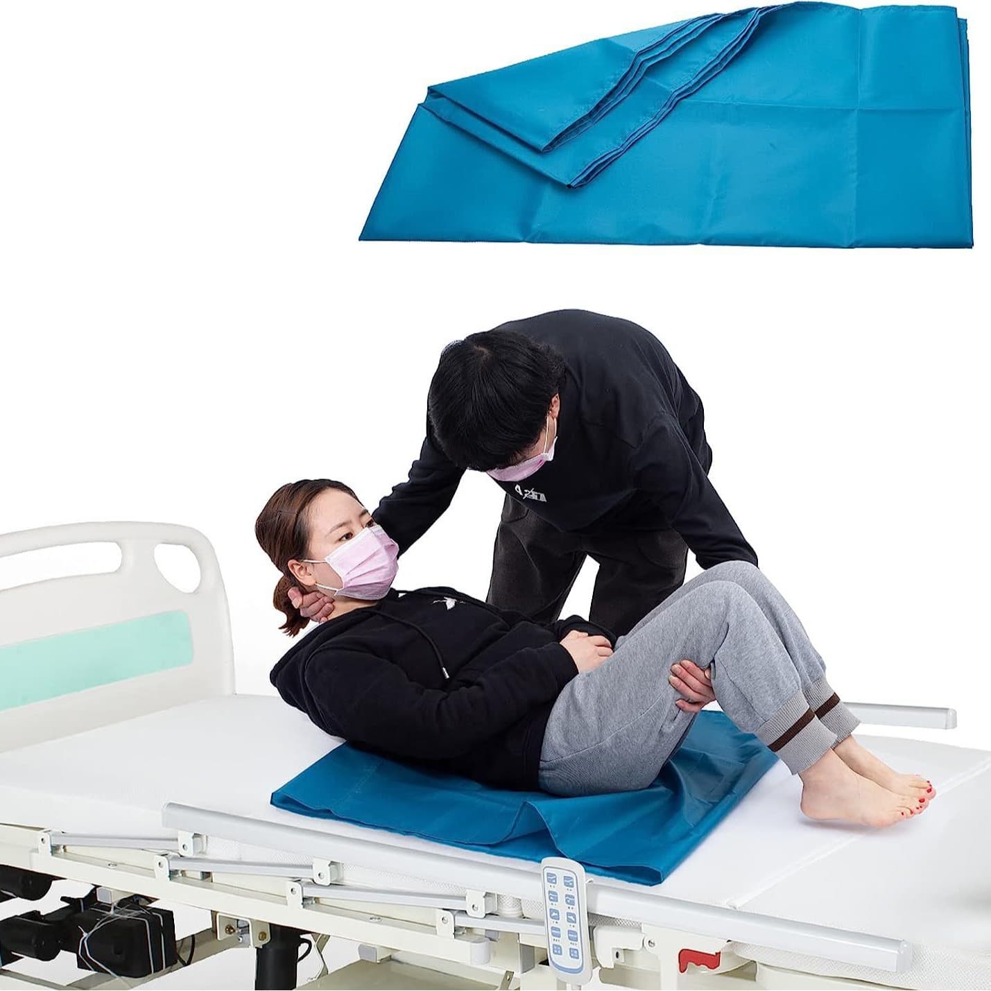 Cross-border Disposable Transfer Pad Sheet Hospital Clinic Home Assisted Sliding Pad Patient Care Transfer Pad Sheet