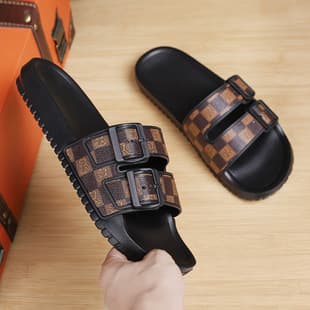 Men's Premium Birken Bear Pattern Cross-Border Large Size Adjustable Sandals Fashionable Versatile Slide Sandals Summer