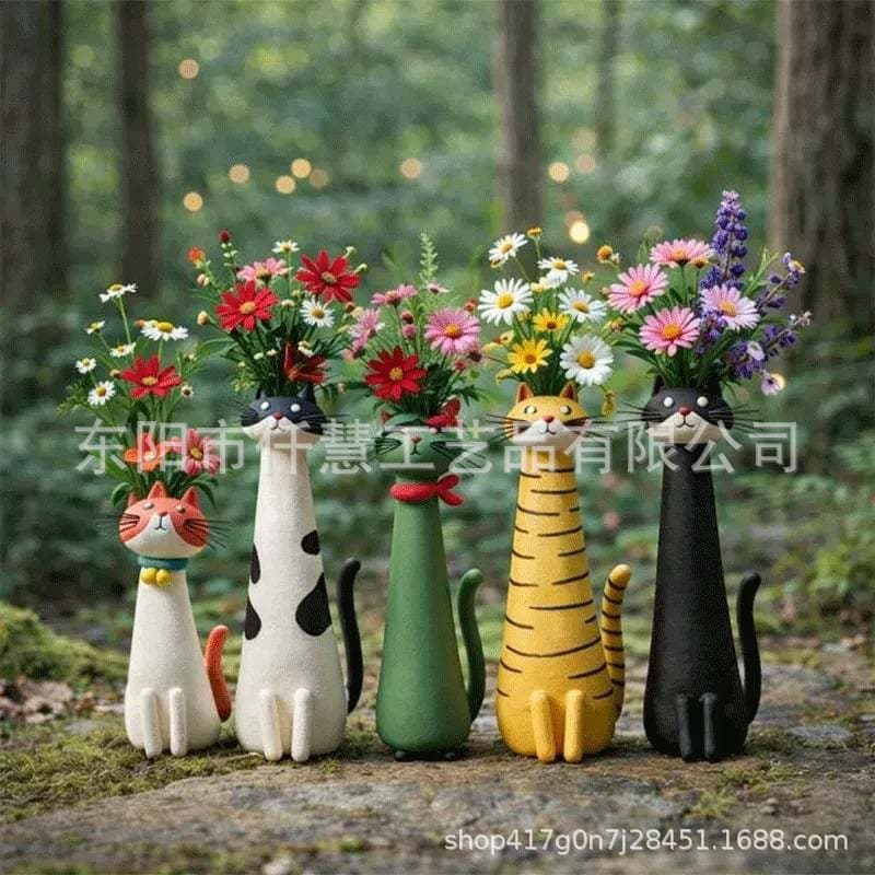 Bestselling Handmade Quirky Cat-Shaped Vase