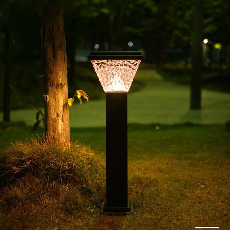 LED Solar Lawn Light Waterproof Square Outdoor Garden Light Decorative Energy Saving Wholesale