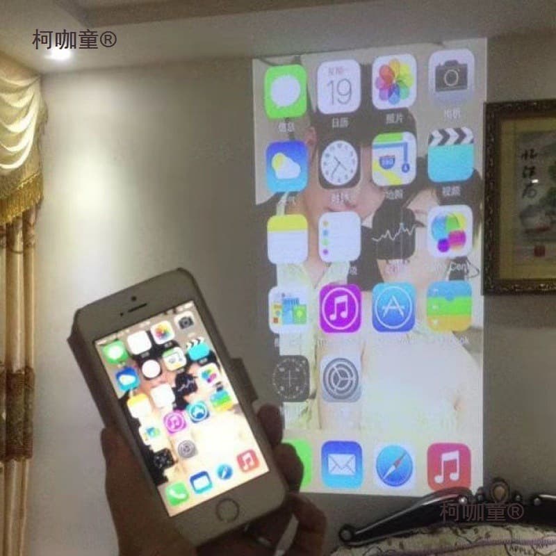 New mobile phone projector, home use, high-definition wall projection, smart wireless WiFi, home theater mini projector, Maitaibao.