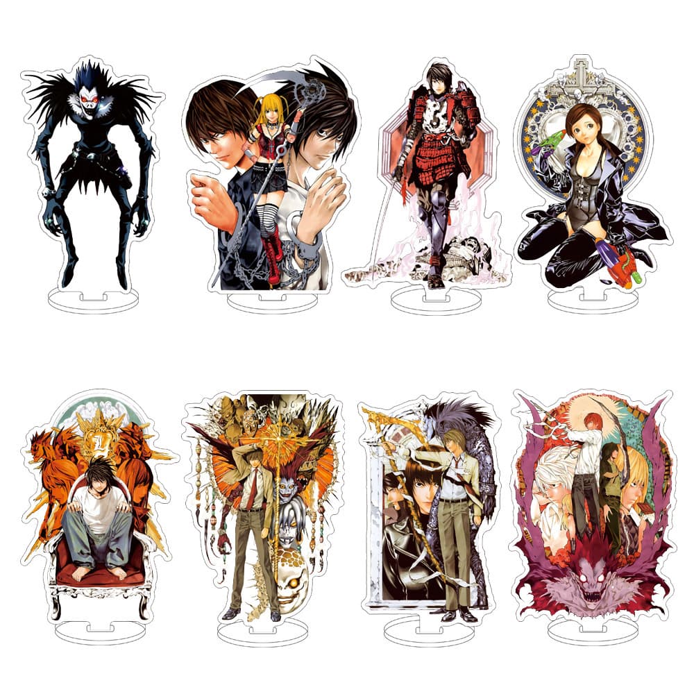 Death Note L Yagami Yuuki Misa Amane Lulu Anime Merchandise Desktop Acrylic Stand Decoration