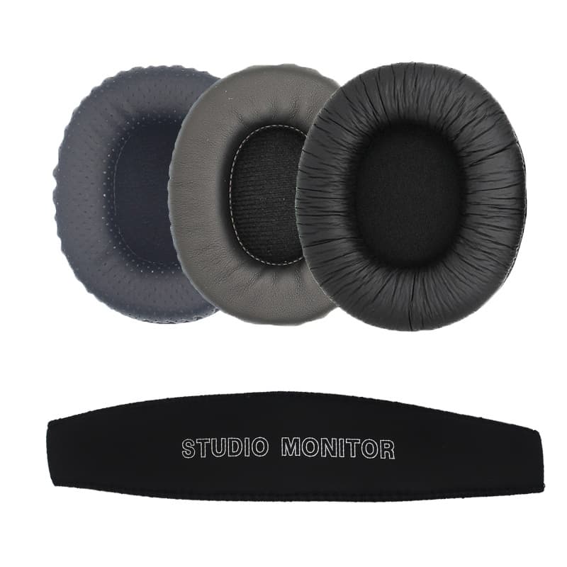 Compatible with Sony MDR-7506 Headphone Earpads, MDR-V6 Ear Cushions, 900ST Ear Pads, Leather Covers, Sponge Accessories