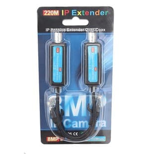 Pair Price Passive IP Camera to Coaxial Cable Transmission Extender Network IP Transmission Extender