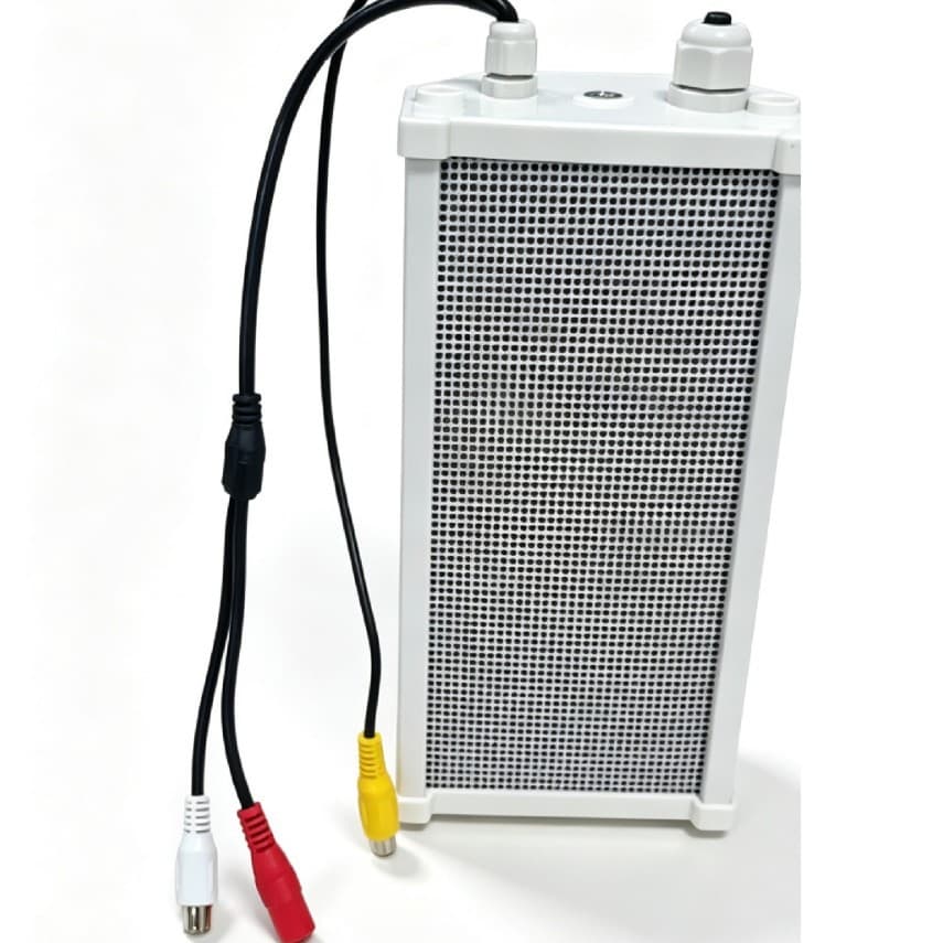 Two-way intercom sound column, outdoor active camera sound column, outdoor waterproof sound column, support Hikvision Dahua