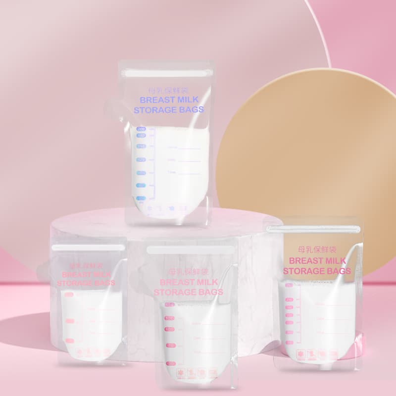 Breast Milk Storage Bags Disposable Fresh-Keeping Bags, Human Milk Bags Small Capacity