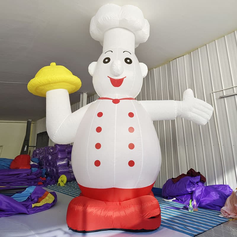 Manufacturer of Inflatable Chef Cartoon Character Costumes, Inflatable Mascot Dolls, Bread Master Inflatable Figures