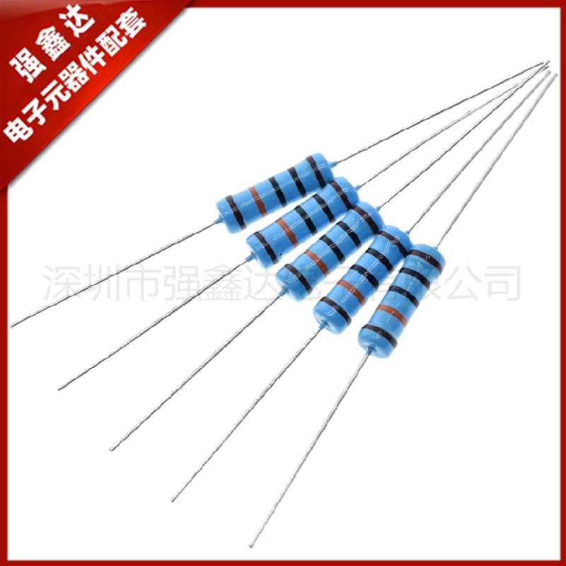 2W 4.3K 1% Metal Film Resistor 2 Watt 4K3 4.3KΩ Color Ring Resistor 200pcs/Pack