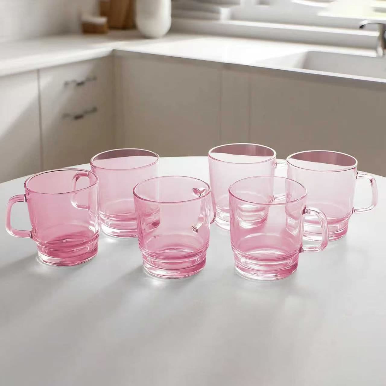 Ins Style New Glass Cup, Cute Cup for Home Use, High Appearance Beer Glass, Milk Coffee Cup for Women