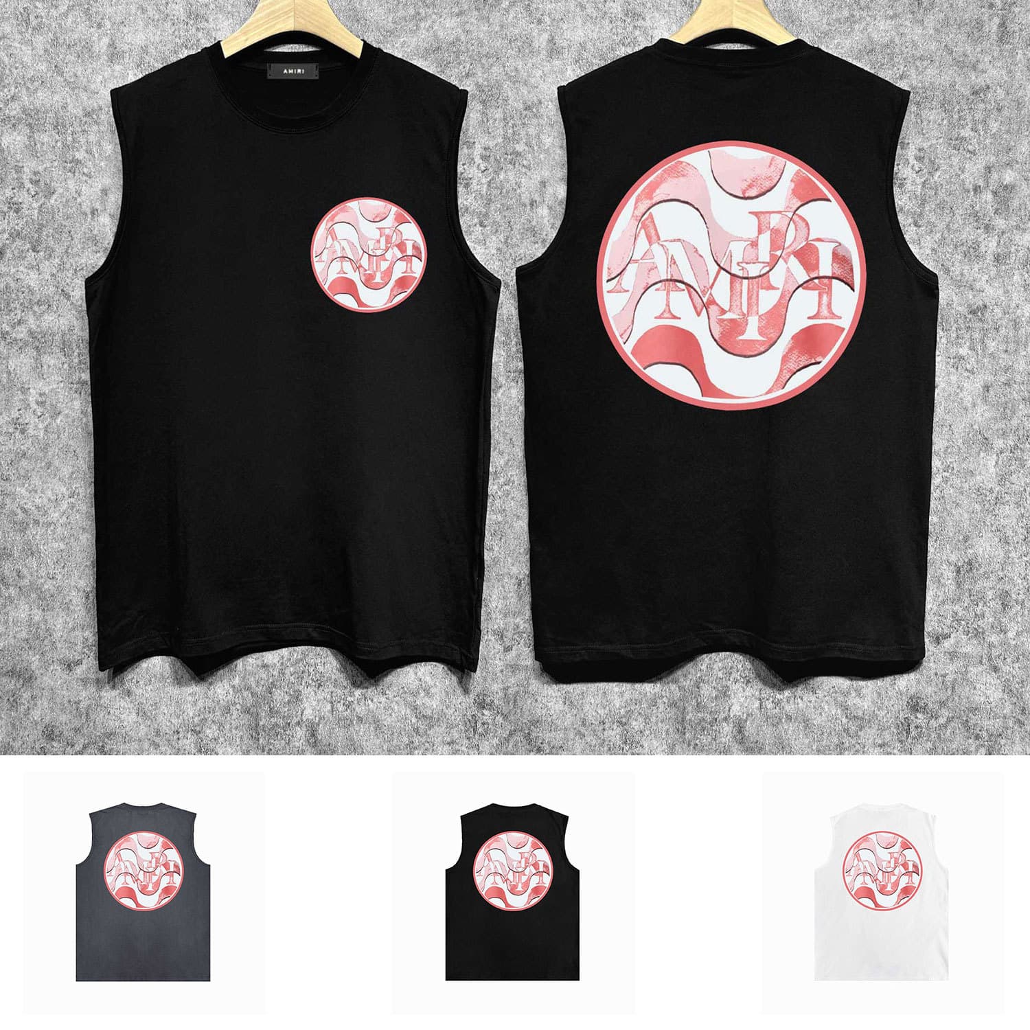 In Stock, Cross-Border Trade, European & American Fashion, Summer T-Shirt, Sleeveless Vest T-Shirt