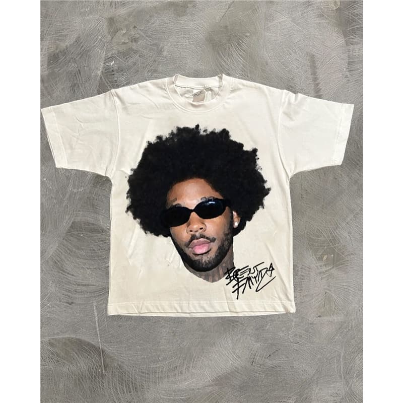 Comfortable Short Sleeve Men's T-shirt Loose Fit Hip Hop Style Cotton Crew Neck Independent Leisu Harajuku Trendy Y2K T-shirt