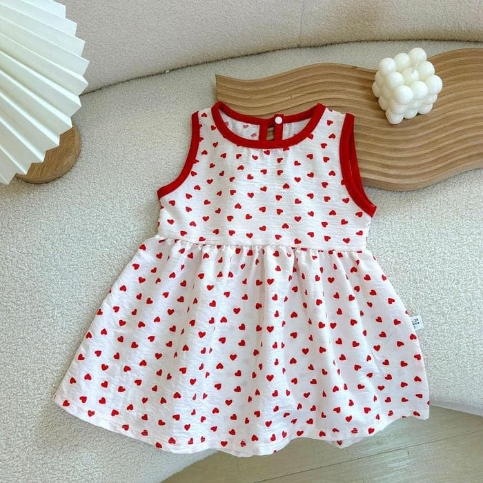 Girls Princess Dress Summer New Style Children's Dress Korean Style Western Style Camisole Dress Baby Girl