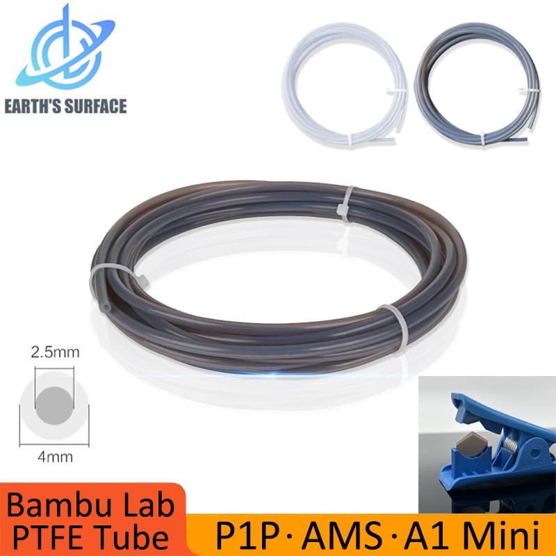 3D Printer Bambu Lab PIP AMS A1 Mini PTFE Remote Feed Tube 2.5*4mm Guide Tube