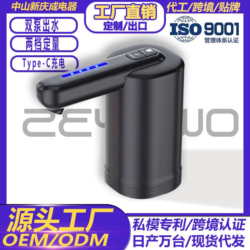 Custom Dual Pump Barrel Water Dispenser Electric Water Pump Mineral Water Outlet Water Pressurizer Pure Water Extractor