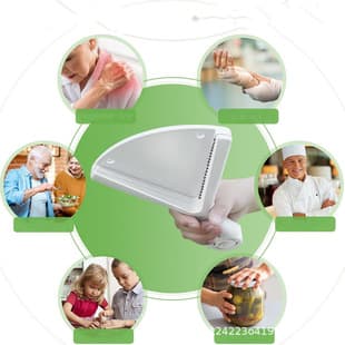 Cross-border New Product Jar Opener Beer Beverage Bottle Opener Round Can Opener 2-in-1 Bottle and Can Opener