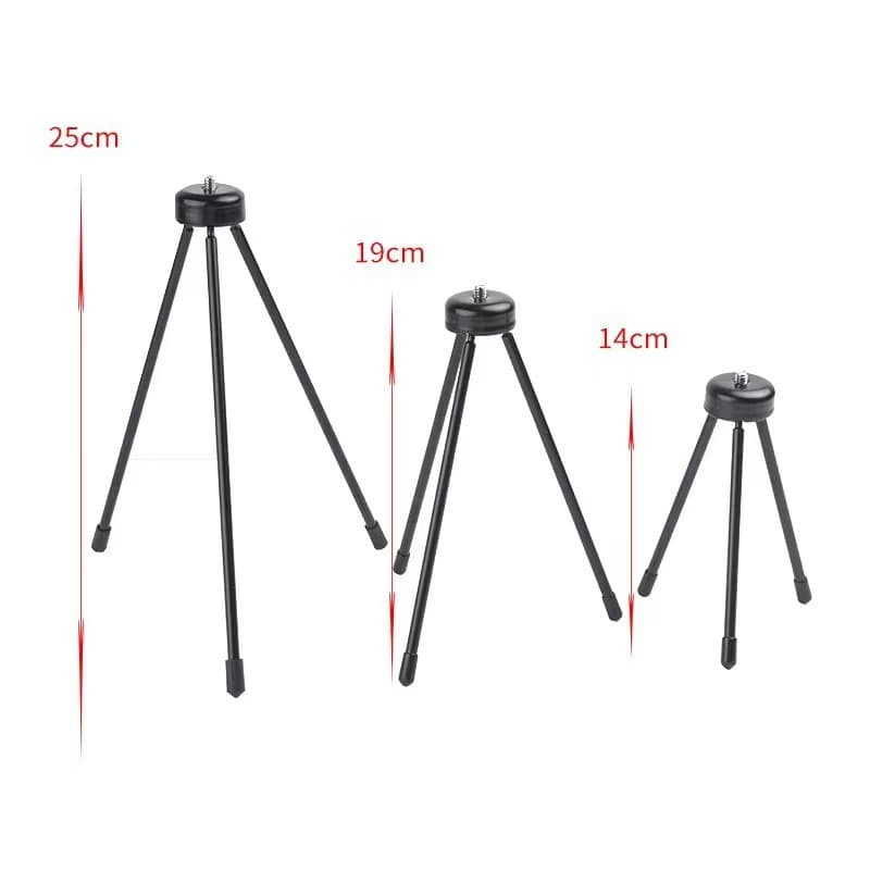 Mini Desktop Tripod for Phone Live Streaming, Camera Tripod, Projector Tripod, Desktop Tripod