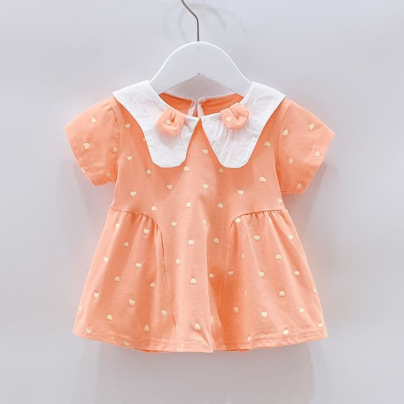 Baby Girl Dress 0-1-2-3 Years Summer Toddler Princess Dress Korean Style 5-6 Months 9