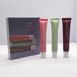 Cross-border hot seller Summer Fridays lip balm 3-piece set tinted lip gloss Pink Sugar