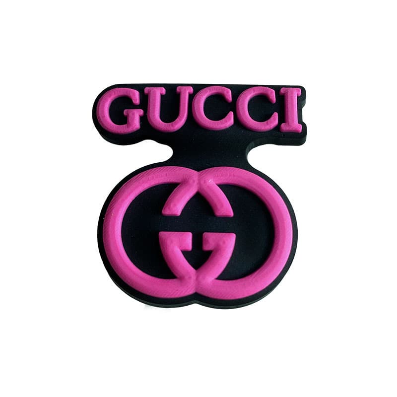 Logo multi-color combination clogs flower shoe buckle shoe decorative buckle cross-border DIY accessories chain ballet clogs
