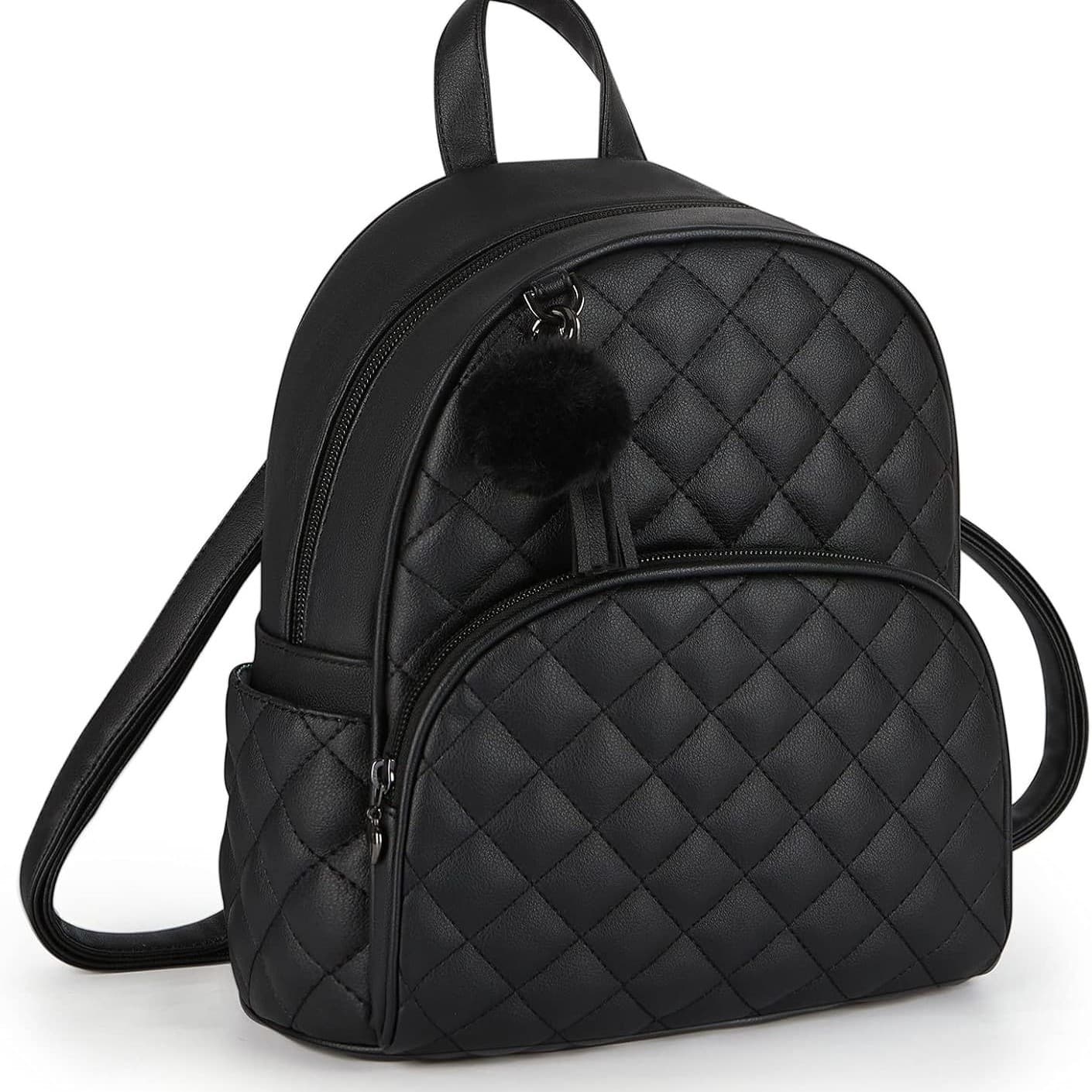 Hot Sale Mini Backpack Women Leather Small Backpack Outing Double Shoulder Bag Ladies Cute School Bag Travel Crossbody Bag
