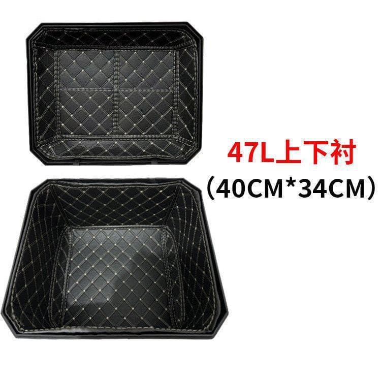 Large Capacity Trunk Non-Electric Bicycle Large Aluminum Alloy Tail Box Universal Motorcycle Rear Box