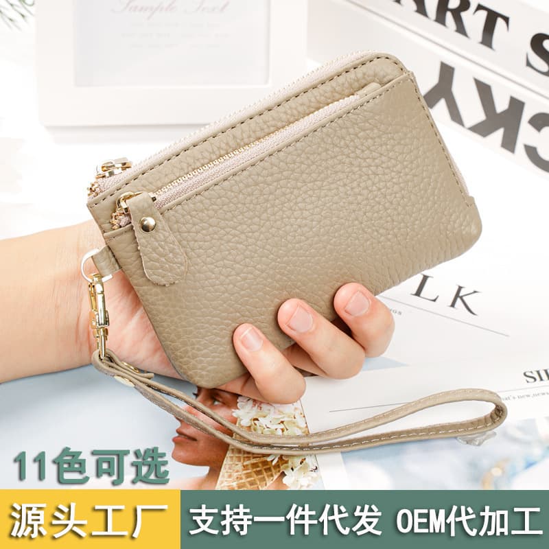 Cross-border 2025 Diamond Quilted Short Zipper Mini Coin Purse Ultra-Light Women's Organizer Small Bag