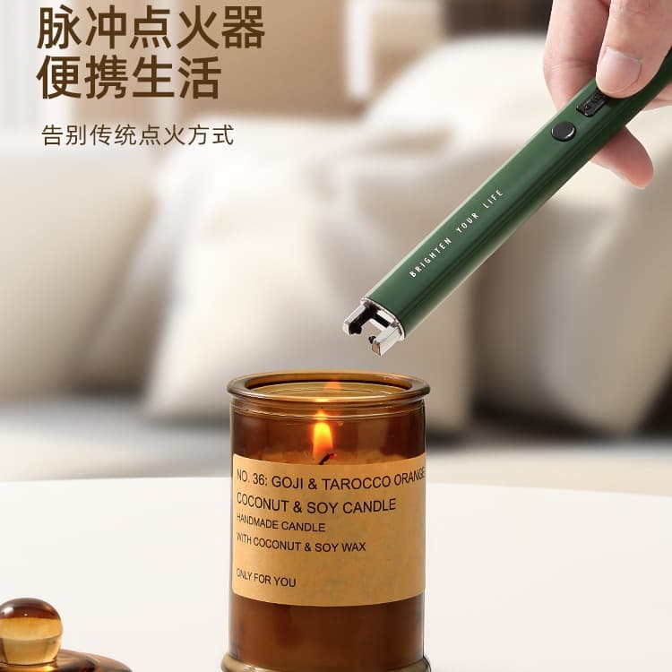 Pulse Igniter Aromatherapy Candle Lighter Long Handle Gas Stove Ignition Incense Lighter