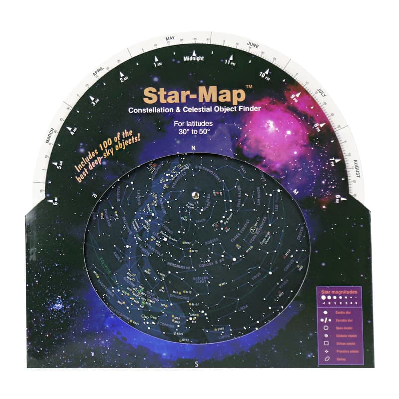 Datyson English version high-definition star chart rotating disk, English rotating star chart telescope accessories, export version