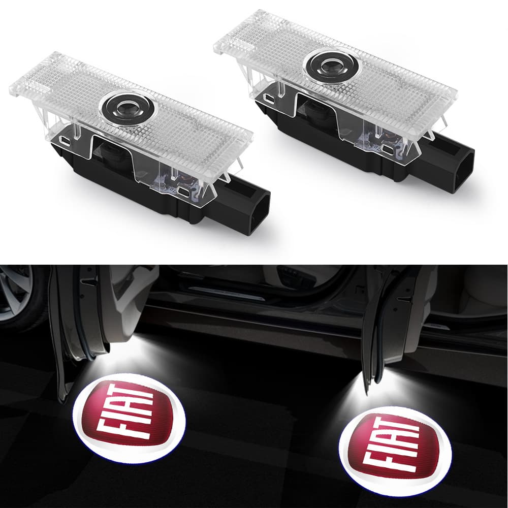 Ce/Fcc Fiat Welcome Light Fiat Punto500L Door Light Decorative Light Threshold Light Dazzling Glow