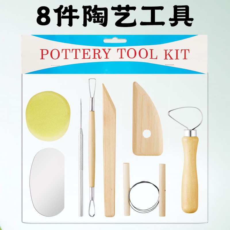 Cross-border multifunctional carving clay sculpture repair set soft clay clay combination set pottery clay tools