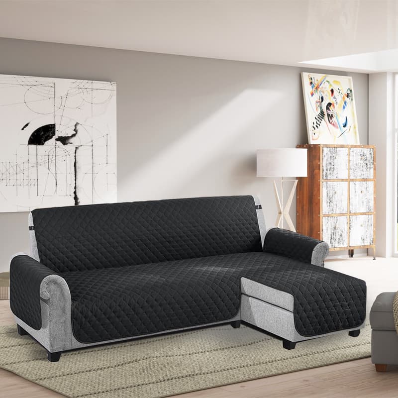 One-piece L-shaped Pet Sofa Mat Protective Cover Lounge Chair Sofa Cover Brushed Towel Four Seasons Available