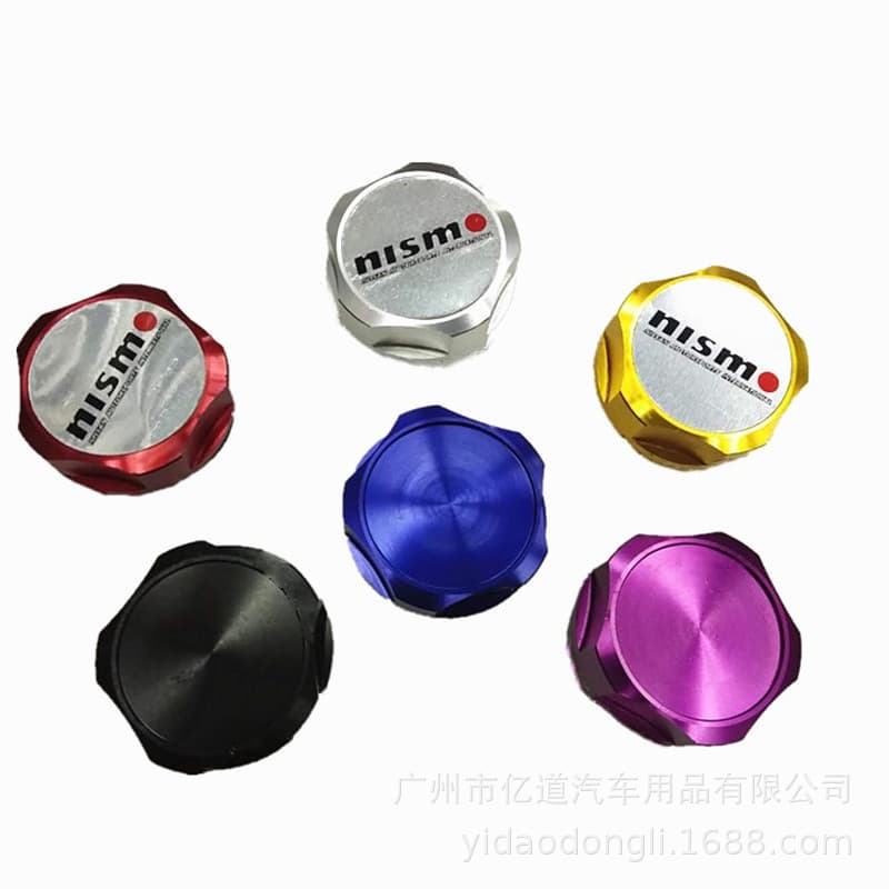 Aluminum Alloy Nismo Oil Cap for Car Modification Suitable for Nissan Livina/Qashqai/Sunbird/Livina/Xuan Yi Motorcycle Equipment